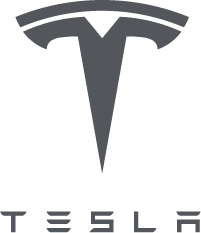 Tesla Logo Gray