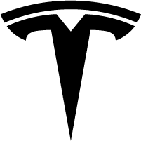 Tesla Logo T Black