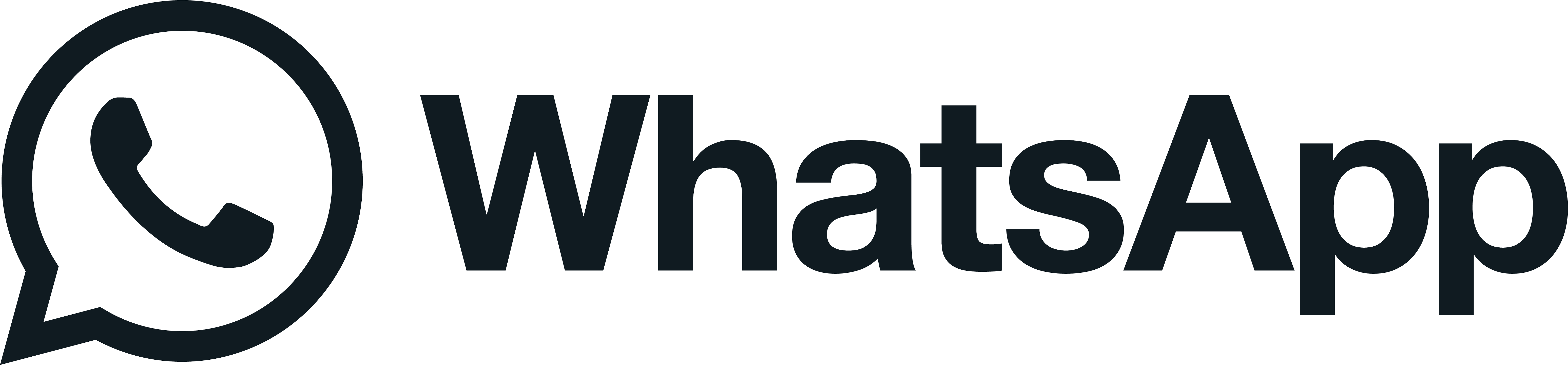 WhatsApp Inline Icon Black