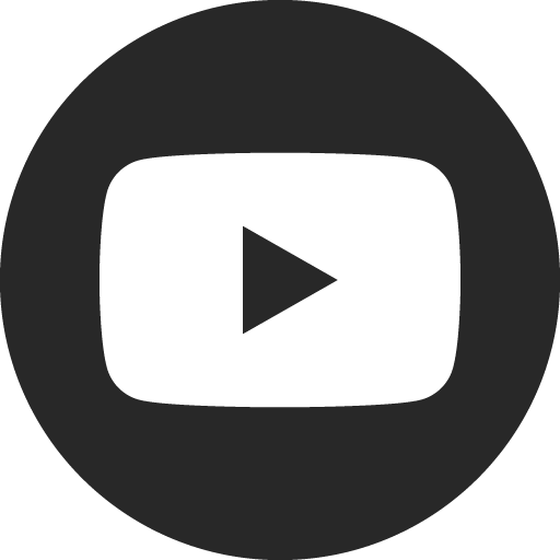 Youtube Icon Circle Dark