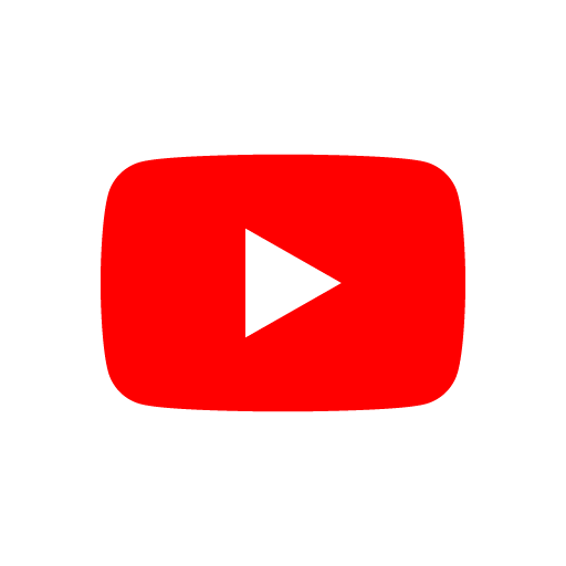Youtube Icon Circle White