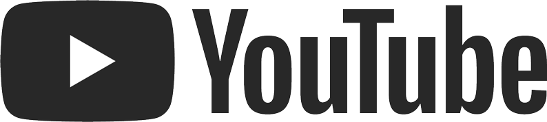 Youtube Monochrome Logos Dark