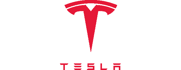 Tesla Logo Red