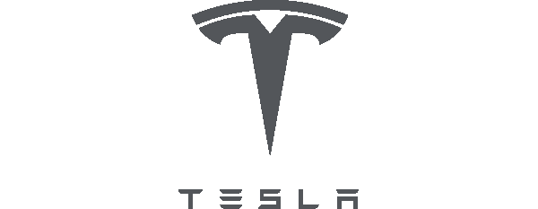 Tesla Logo Gray