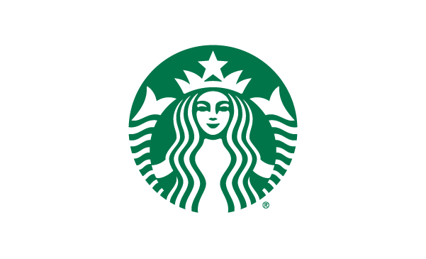 Starbucks Logo Siren White