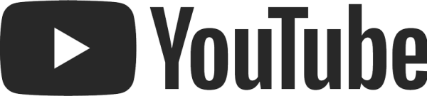 Youtube Monochrome Logos Dark